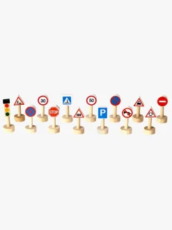 Togbaner & Legeborde|PlanToys Plan Toys Trafikskilt Sæt