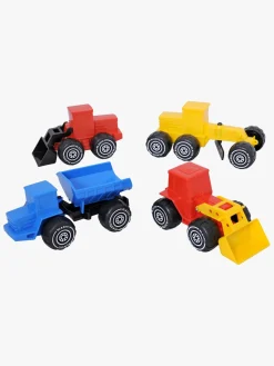 Legetøjsbiler & -Fartøjer|Plasto Byggebiler 4 modeller