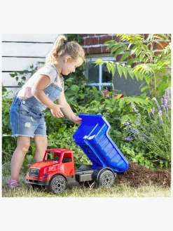 Plasto Udelegetøj-Stor Lastbil m. Stille Hjul