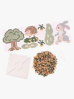 Playbox Kreativt Legetøj-Hobbytaske med Rørperler Blanding Af Støvede Pastelfarver 12000 Stk.