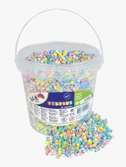 Playbox Kreativt Legetøj-Perler Pastel I Spand 10000 Stk