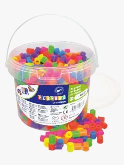 Playbox Kreativt Legetøj-Perler XL Neon I Spand 950 Stk