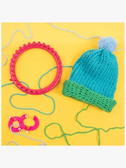 Playbox Kreativt Legetøj-Strikkeringe, 4 Størrelser