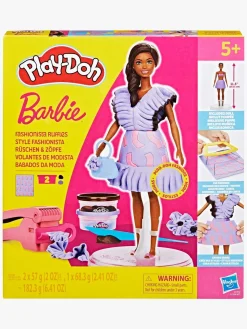 Dukker & Bamser|Kreativt Legetøj|PlayDoh Play-Doh Barbie Fashionista Modellervoks med Dukke Flæser Flerfarvet