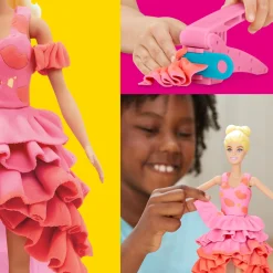 Kreativt Legetøj|PlayDoh Play-Doh Barbie Modellervoks med Dukke Designer-modeshow