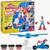 Kreativt Legetøj|PlayDoh Play-Doh Captain America Legesæt Moto-Slicer