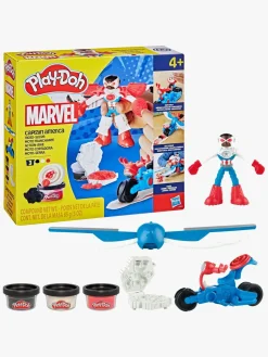 Kreativt Legetøj|PlayDoh Play-Doh Captain America Legesæt Moto-Slicer