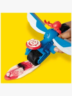 Kreativt Legetøj|PlayDoh Play-Doh Captain America Legesæt Moto-Slicer