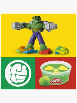 PlayDoh Kreativt Legetøj-Play-Doh Den Fantastiske Hulk Smash And Squish Legesæt