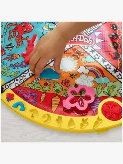 Kreativt Legetøj|PlayDoh Play-Doh Fold and Go Startsæt med Legetæppe