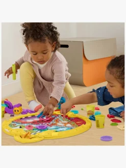 Kreativt Legetøj|PlayDoh Play-Doh Fold and Go Startsæt med Legetæppe