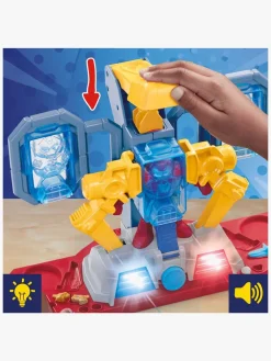 PlayDoh Kreativt Legetøj-Play-Doh Iron Man Armor Maker Lab Legesæt