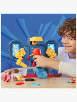 PlayDoh Kreativt Legetøj-Play-Doh Iron Man Armor Maker Lab Legesæt