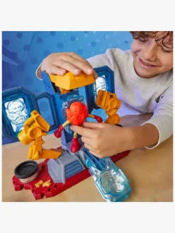 PlayDoh Kreativt Legetøj-Play-Doh Iron Man Armor Maker Lab Legesæt