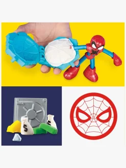 PlayDoh Kreativt Legetøj-Play-Doh Spider-Man Launch And Slice Battle Legesæt