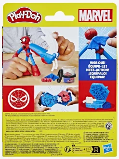 PlayDoh Kreativt Legetøj-Play-Doh Spider-Man Thwip Squisher Legesæt
