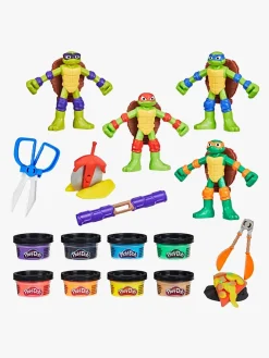 PlayDoh Kreativt Legetøj-Play-Doh Teenage Mutant Ninja Turtles Modellervoks Cowabunga Creations