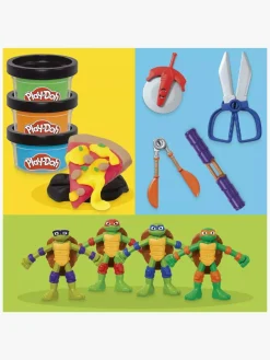 PlayDoh Kreativt Legetøj-Play-Doh Teenage Mutant Ninja Turtles Modellervoks Cowabunga Creations