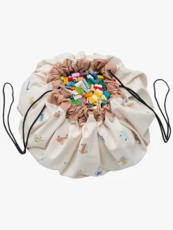 Børn PlayAndGo Interiør-Play&Go Opbevaring & Legetæppe, Big Cars