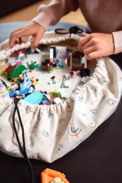 Børn PlayAndGo Opbevaring-Play&Go Opbevaringspose, Rainbow