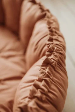 Børn PlayAndGo Interiør-Play&Go Organic Bloom Legetæppe, Tawny Brown