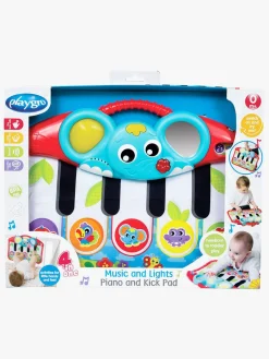 Babylegetøj|PlayGro Music & Lights Piano & Kick Pad Aktivitetslegetøj