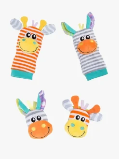 PlayGro Babylegetøj-Wrist Rattle & Foot Finder Aktivitetslegetøj