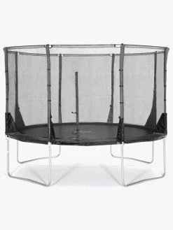 Udeleg|Plum 12ft Space Zone II Telescopic Trampolin inkl. Beskyttelsesnet 366 cm