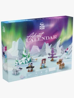 Julekalendere|PlusPlus Plus Plus Julekalender 2025 Santa's Northern Lights Adventure