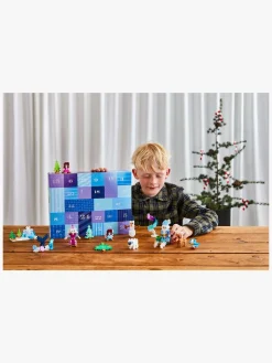 Julekalendere|PlusPlus Plus Plus Julekalender 2025 Santa's Northern Lights Adventure