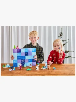 Julekalendere|PlusPlus Plus Plus Julekalender 2025 Santa's Northern Lights Adventure