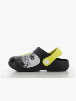 Hjemmesko|Pokemon Clogs, Black/Yellow