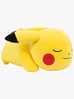 Pokemon Dukker & Bamser-Pokémon Bamse Sovende Pikachu 45 cm