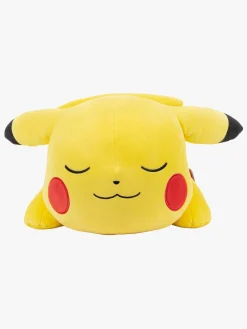 Pokemon Dukker & Bamser-Pokémon Bamse Sovende Pikachu 45 cm