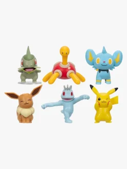 Pokemon Legetøjsfigurer-Pokémon Battle Figure Figursæt 6-pak