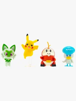 Legetøjsfigurer|Pokemon Pokémon Battle Figure Gen IX Figursæt 4-Pak