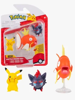 Legetøjsfigurer|Pokemon Pokémon Battle Figursæt 3-pak Flerfarvet