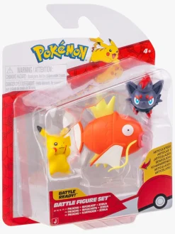 Legetøjsfigurer|Pokemon Pokémon Battle Figursæt 3-pak Flerfarvet
