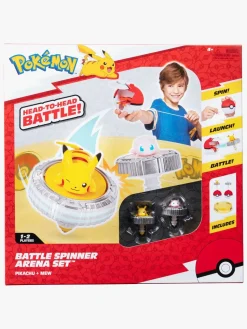 Pokemon Legetøjsfigurer-Pokémon Battle Spinner Arena Legesæt Pikachu & Mew 2-pak