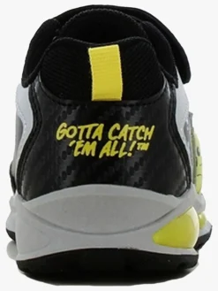 Børn Pokemon Sneakers-Pokémon Blinkende Sneakers, Black/Silver