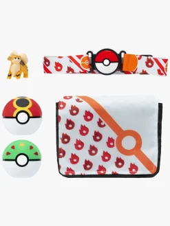 Pokemon Legetøjsfigurer-Pokémon Clip 'N' Go Legesæt Bælte & Taske Growlithe