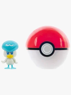 Pokemon Legetøjsfigurer-Pokémon Clip 'N' Go Legesæt Quaxly med Poké Ball