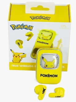 OTLTechnologies Elektronik & Media-Pokémon Høretelefoner In-Ear TWS med LED Pikachu