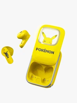 OTLTechnologies Elektronik & Media-Pokémon Høretelefoner In-Ear TWS med LED Pikachu