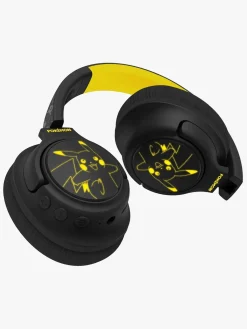 Elektronik & Media|OTLTechnologies Pokémon Høretelefoner Trådløse med LED Sharing AUX Sort