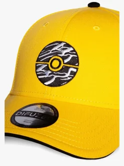 Tilbehør|Pokemon Pokémon Kasket, Pokéball Yellow Gul/Sort/Hvid