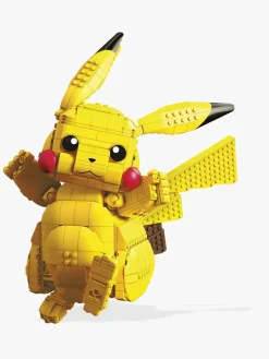 Legetøjsfigurer|MegaConstrux Pokémon Mega Construx Jumbo Pikachu, 600 dele Gul