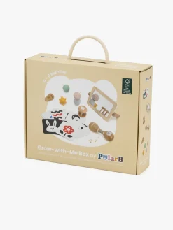 PolarB Motorisk Legetøj-Grow-with-Me Aktivitetssæt Sensory Seekers 0-6 Måneder