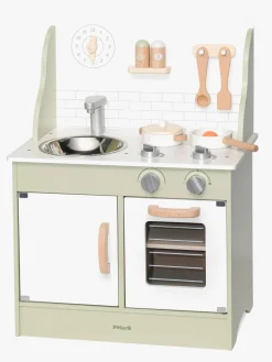 Rolleleg|PolarB Legekøkken med Tilbehør, Grøn Grøn