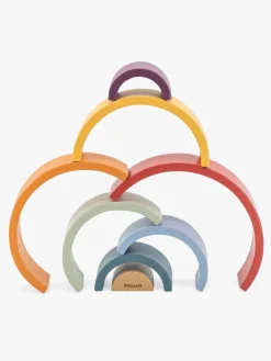 Babylegetøj|PolarB Stableklodser Regnbue
